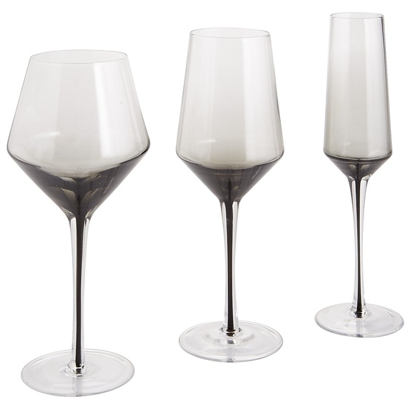 Entice Smoke Gray White Wine Glass - Picture 2 of 4